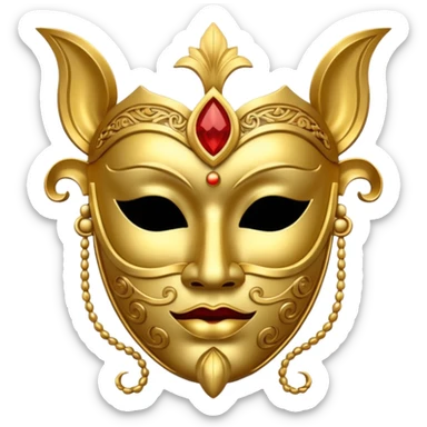 bridgerton mask sticker