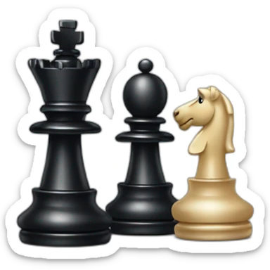 chess pieces sticker