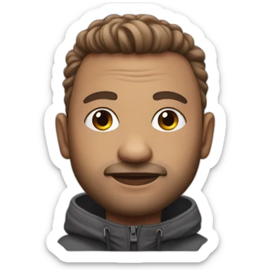 René arrived in berlin sticker