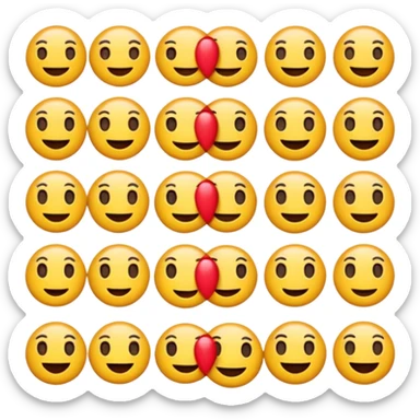 flirty emojis sticker