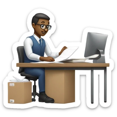 Logistics specialist sticker