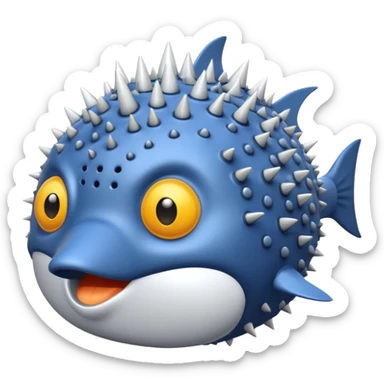 Blowfish or Bullfinch sticker