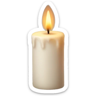 Candle sticker