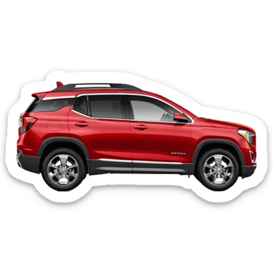 Red 2018 gmc terrain sticker