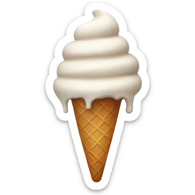 Ice cream  sticker