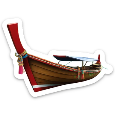 Boat in Thailand sticker