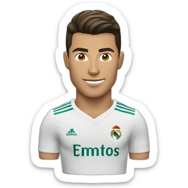 Cristiano Ronaldo clin d’œil sticker