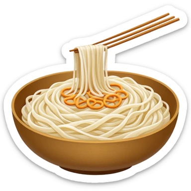 A pack of rice noodles sticker