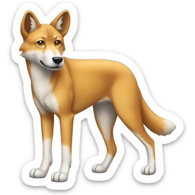 Dingo Full Body sticker