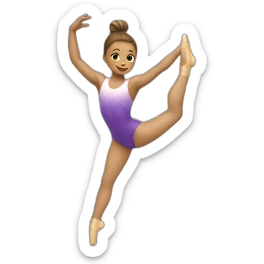 Gymnastique rythmique sticker