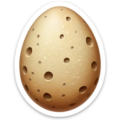 speckled dinosaur egg  sticker