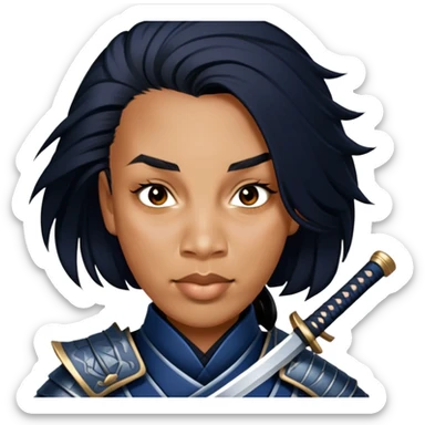 Warrior Samurai sticker