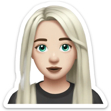 Billie Eilish flirty sticker