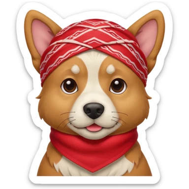 Dog looks like mrbeast  sticker