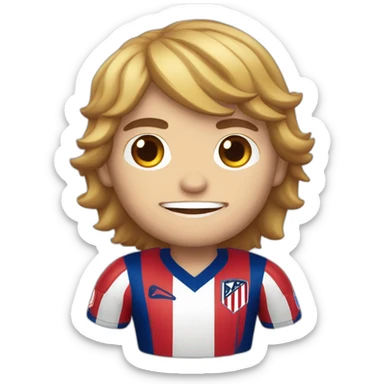 Atlético de Madrid sticker