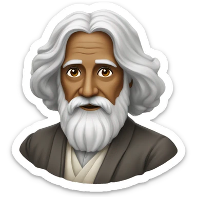Rabindranath tagore sticker