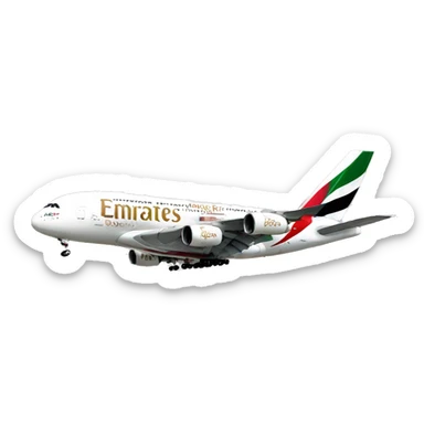 Emirates airlines  sticker