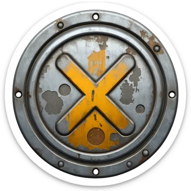 Símbolo de não cinza sticker