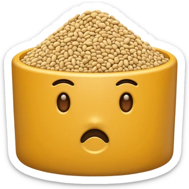 Gofio canario sticker