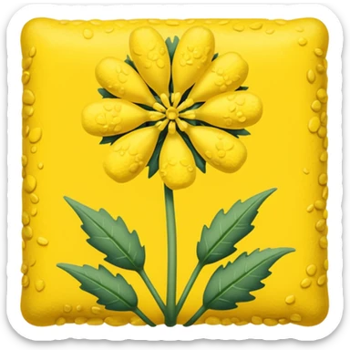 Rapeseed sticker