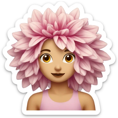 dahlia sticker