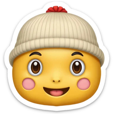 gorro panadero sticker