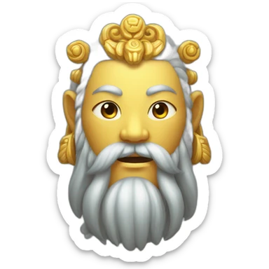 name of a god in Chinese mythology sticker