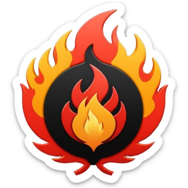 Pit Bosses team logo sticker