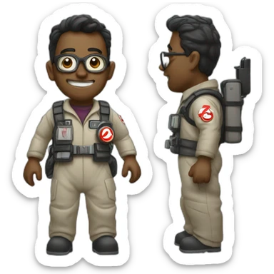 glouton ghostbusters sticker