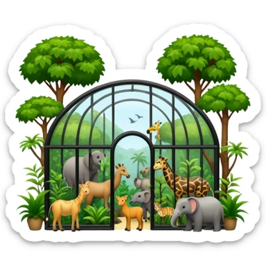 Zoo sticker
