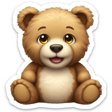 Teddy bear  sticker