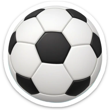 soccer ball on beach with ocean sticker