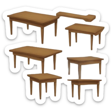 Table de saut  sticker