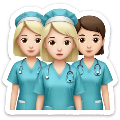 patients hospital sticker