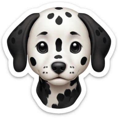 dalmatian sticker