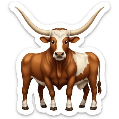 texas longhorn sticker