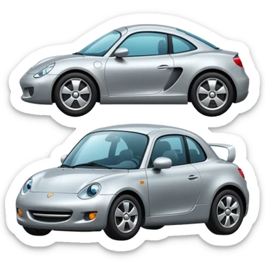 cars modern sticker