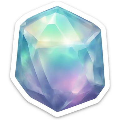 Opal Crystal Iphone sticker