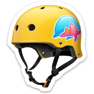 sticker skater helmet sticker