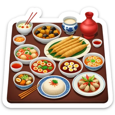 asian food sticker