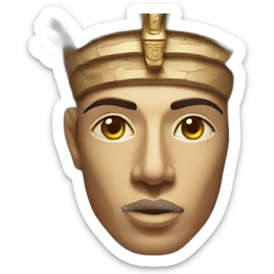 Rishi Sunak ancient Egyptian mummy sticker