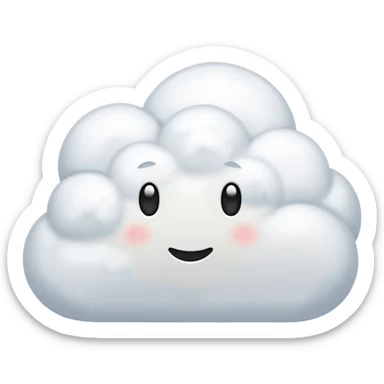 dame una nube de texto  sticker