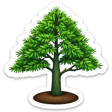 Tea tree sticker