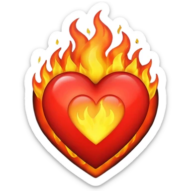 🖤❤️‍🔥 sticker