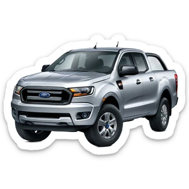 2017 ford ranger silver sticker
