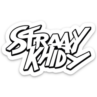 Stray kids logo sticker
