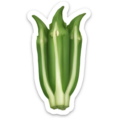 Okra sticker