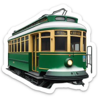 New Orleans Street car sticker