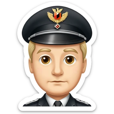 1940’s German leader sticker