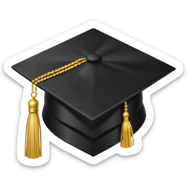 Graduation Cap sticker